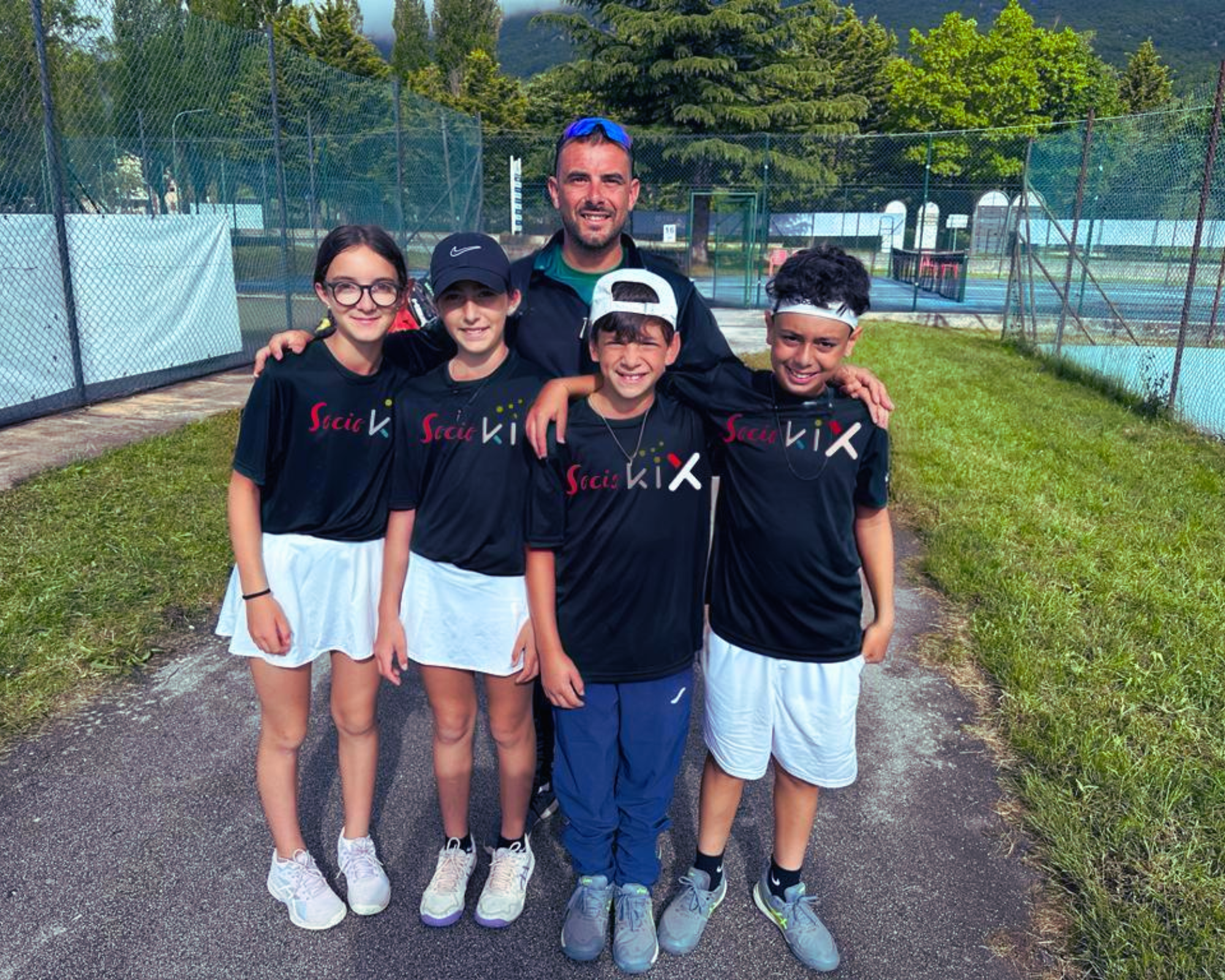 Group of professional coaches and sports specialists